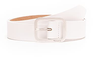 Tamaris Damengürtel - 160001 Gürtel Daria schwarz, cognac, braun, weiß Weiss 85
