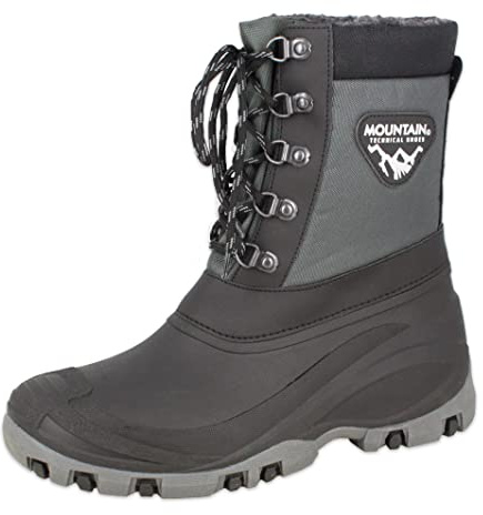 Beck Mountain Mid Calf Boot, Nero, 37/38 EU