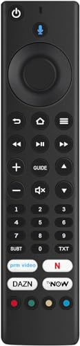 ALD187R Sprach Fernbedienung Fit for Grundig HomeX TV Edition Vision 6 7 8 | OLED TV 55GUB8040 49GUB8040 65GOB9099 43GUW7170 50GUW7040 55GOB9099 50GUB7140 65GUW7170 UA43FT5505