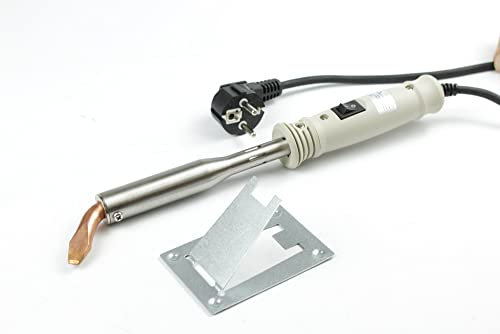 edi-tronic Lötkolben mit Schalter 150W Dauerlötspitze Lötgerät Löten mit Halterung
