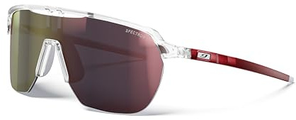 Julbo Occhiali da sole - FREQUENCY - Adulto Unisex - Cristallo/Rosso - Cat. 3