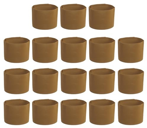 PATIKIL Brassard de Capitaine de Football, 18 pièces Brassardsélastiques pour Le Football Brassardsde Sport pour Jeunes et Adultes Équipe de Football Entraînement Café