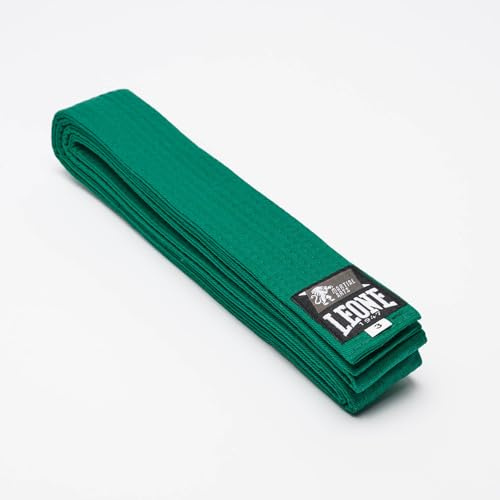 LEONE 1947 Ceinture Karatégi, Karaté Mixte Adulte, Vert, 6