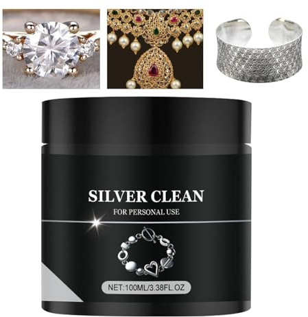 Solution De Nettoyage Pour Bijoux Nettoyer De Bijoux En Argent 100ml Liquide Universel Anti-Oxydation Pour Nettoyage Bi-joux Ettoyante Argent Or Platine Pierres Semi-Précieuses Et Perles