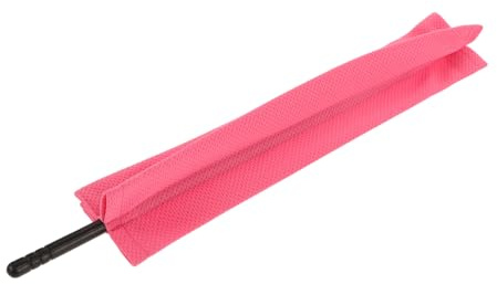 HEATSHAKING Flötenreinigungsset mit Reinigungsstab und Rosa Reinigungstuch aus Faser für Schonende und Effiziente Pflege der Querflöte im Musikinstrumentenbereich
