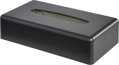 Corby Rechteckige Taschentuchbox (Devon / TBC0002) in Schwarz