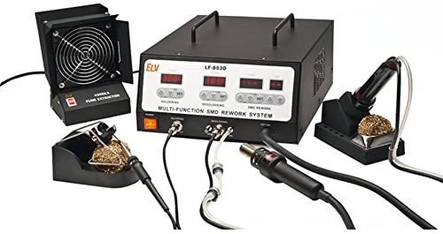 ELV 3-in-1-Profi-Multifunktions-Lötstation LF-853D