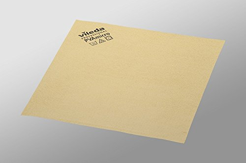 Vileda Profesional Bayetas Microfibra Amarillo, 38 x 35cm, 5 Unidades