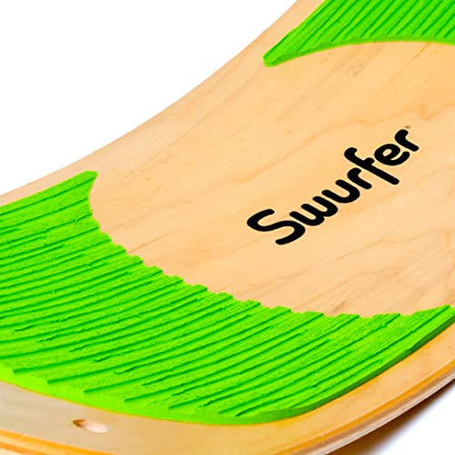 Swurfer SwurfGrip Patins de Traction pour balançoire de Surf en Bois Vert