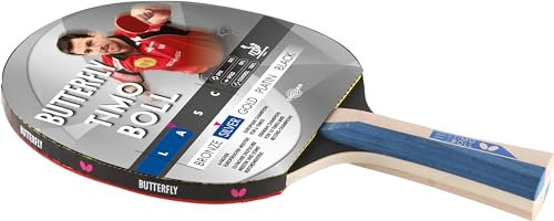 Butterfly Timo Boll Silver Tischtennisschläger | ambitionierter Freizeitspieler | hochwertige Qualität | ITTF zertifizierter Addoy Belag | anatomische Griffform