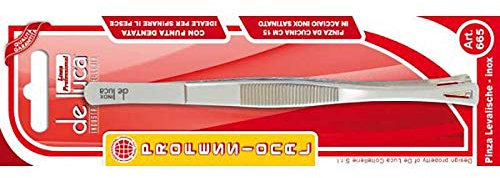 Pinza PINZETTA Leva TOGLI LISCHE per Pesce in Acciaio Inox DE Luca 150 mm