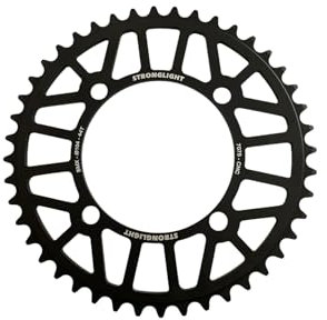 Stronglight BMX Race Renn-Kettenblatt Schwarz 104 mm