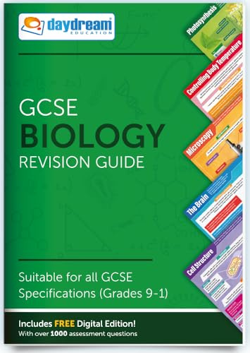 Daydream Education GCSE Biology, The Pocket-Sized Biology Revision Guide, FREE Digital Edition for Computers, Phones and Tablets with Over 1, 000 Assessment Questions! - for 2026-2027 exams