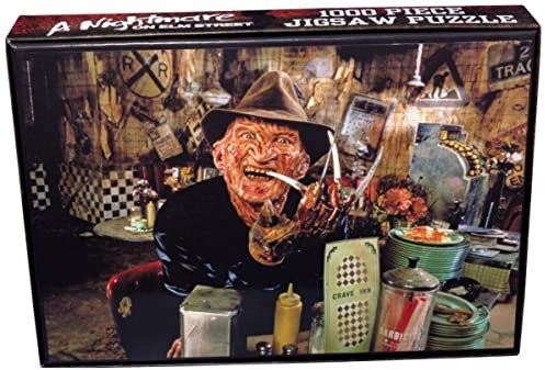 A Nightmare on Elm Street - Freddy Krueger at The Diner 1000 Piece Jigsaw Puzzle
