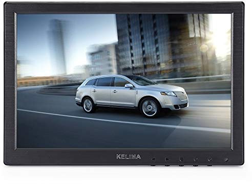 YONGYAO 10,1 Pouces 5V Voiture supportant Le Moniteur AV1 de Voiture de HDMI VGA BNC renversant la Route