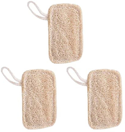 Cabilock 3 Stücke Luffa Schwamm Küche Luffa Küchenschwamm Spülschwamm Geschirrschwamm Scheuerschwamm Waschbar Putzschwamm Küche Schwamm Reinigung Schwamm für Bad Geschirr T? Platten Pfannen