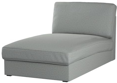 dekoria Ersatz für Bezug für Kivik Recamiere Sofa Husse passend für Modell Kivik, blau