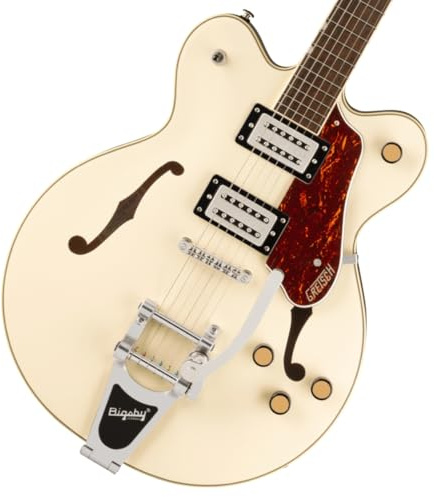 Gretsch G2622T Streamliner Center Block with Bigsby Vintage White - Halbakustik Gitarre