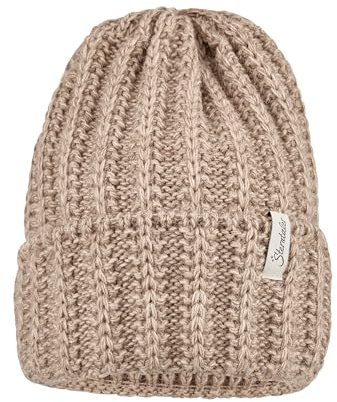 Sterntaler Strickmütze - Softe Unisex Beanie, gefüttert mit wärmendem Baumwollfleece (Bio)