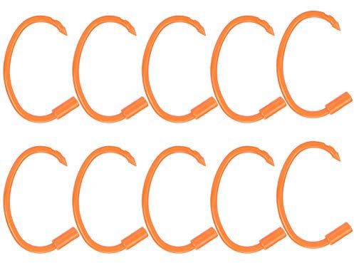 Kunststoff Leichtes strapazierbares Rinder Kuh Bullen Nasenring Accessoire 10pcs