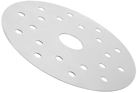 FONDOTIN Stainless Steel Heat Diffuser Plate Thermal Guide for Kitchen Induction Cooking Compatible with Pots Enhances Heat Distribution for Better Cooking