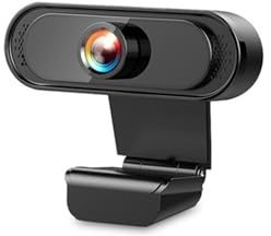 NGBFF Webcam Full HD USB for PC con cancellazione del rumore e microfono.(1080P Webcam)
