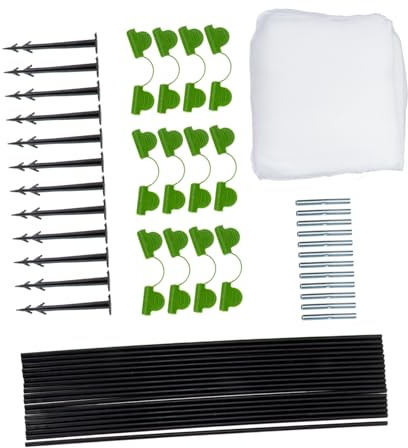 SHINEOFI Filet De Jardin pour Plantes Arceaux De Serre Filet Anti-Oiseaux pour Protection De Cultures Maille Fine