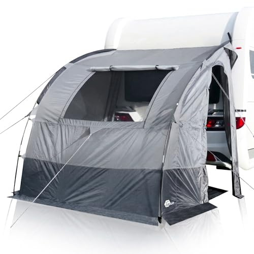 your GEAR Venecia - Caravan Heckzelt 190x170cm Gerätezelt Küchenzelt für Wohnwagen