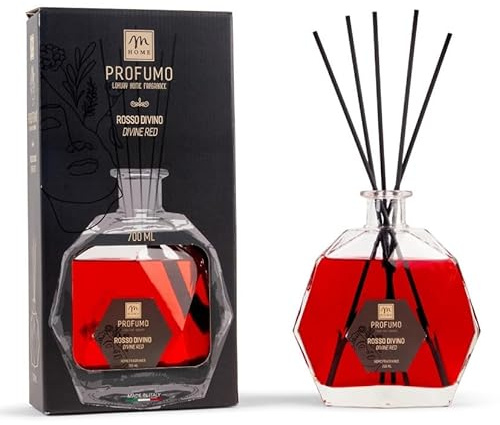 Home Profumo Diffusore di Aromi Rosso Divino, Fragranza di Lusso per Casa, 700 ml