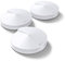 TP-Link Deco M5 (3-Pack) - AC1300 Wi-Fi Mesh, cobertura hasta 500 m², Doble Banda 2.4 GHz/5 GHz, 2 x puertos Gigabit por unidad, CPU de 4 núcleos, función Router y Punto de acceso, Color Blanco
