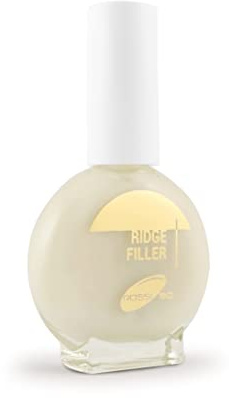 Ridge Filler, levigante per unghie. Crema leggermente lattiginosa ideale per coprire ondulature, striature e imperfezioni delle unghie