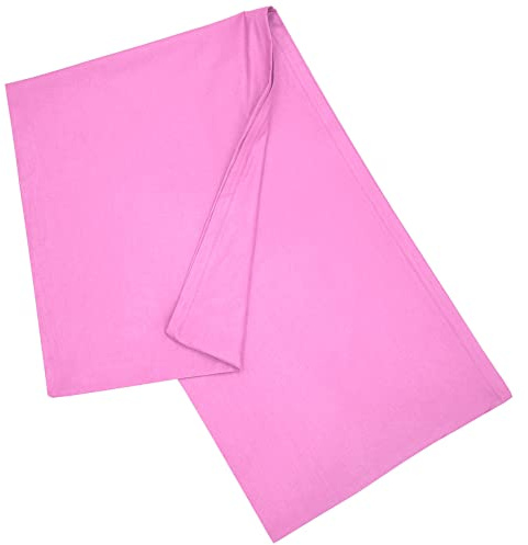 Nurtextil24 Seitenschläferkissen Bezug 40x120 cm Kissenbezug Pink | Körperkissen Hülle mit Reißverschluss aus 100 % Baumwolle, Stillkissen, Lagerungskissen Überzug – waschbar & hypoallergen