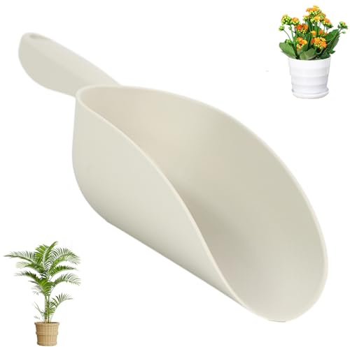 Goowafur Pequeñas cucharadas de jardín - Pala de Cabeza Redondeada para