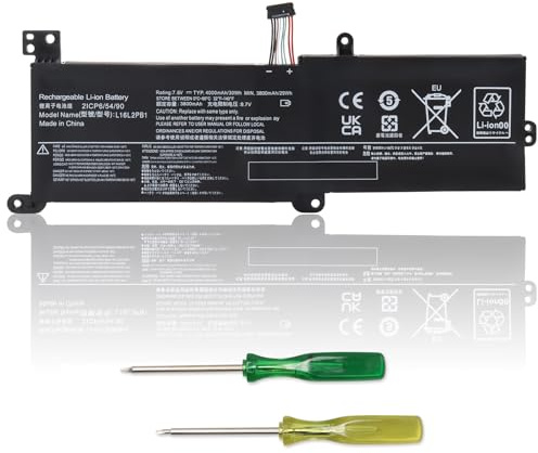 OPAHUTER L16C2PB2 Laptop Battery for Lenovo IdeaPad 330 320 S145 330-15IKB 330-15AST 320-17IKB S145-15AST S145-15IWL S145-14IWL L17M2PB7 L17L2PF1 L16L2PB1 L16S2PB1 L16M2PB2 L16L2PB2 L16L2PB3 L16M2PB3