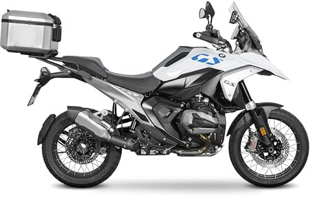 E-BIKERS KIT BAULETTO VALIGIA ALLUMINIO SHAD TERRA TR55 ALLUMINIO 55 LITRI compatibile con BMW R 1300 GS TOP CASE