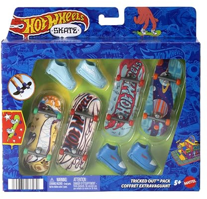 Hot Wheels Spielzeugfahrzeug mit Tennis Tony Hawk Logo für Kinder ab 5 Jahren