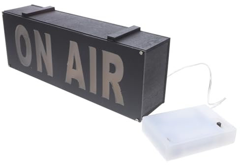 HOMSFOU On Air Lichtdekor On Air Lichtdekoration On Air Schild Lampe On Air Lampe Heimlampe Dekoratives Schild