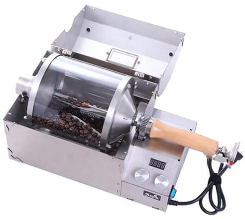 LoJax Torréfacteur De Café Automatique, Machine À Cuire Les Grains De Café 400g, Machine À Torréfier Les Grains De Café À Tambour Électrique, Torréfacteur Professionnel De Grains De Café