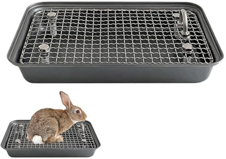 Hasentoilette Kaninchentoilette Für Käfig Katzentoilette Töpfchentrainer Kaninchen Toilette Für Kleintier Ecktoilette Für Meerschweinchen, Frettchen, Chinchilla