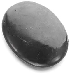 BTMDECOR Schungit Handschmeichler - Kristall Daumen Handschmeichler gegen Angst, Stress - Entspannende & beruhigende Balance Steine für Meditation, Stressabbau - Heilsteine & Kristalle für Männer