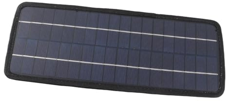 Smandy 10W Solar Panel Car Battery Charger, Rainproof Design, Efficient Charging OBD Port Car Charger, 12V Solar Power for Long-Term Parking