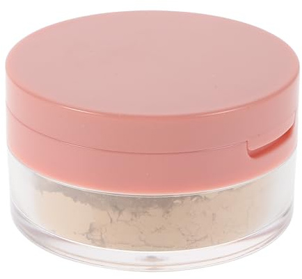 Mobestech Polvo Suelto Mate para Maquillaje Facial con Control de Aceite, Resistente al Sudor, Tono 2 Piel Clara, con Borla para Aplicación Ligera y Transpirable, Fijador de Polvo