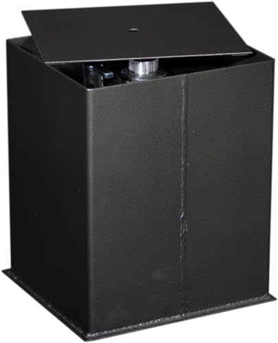 Protex IF-2500C In-Ground Floor Safe – Large In-Ground Security Safe with 1/2 Steel Door, 5 Locking Bolts, Anti-Theft Design