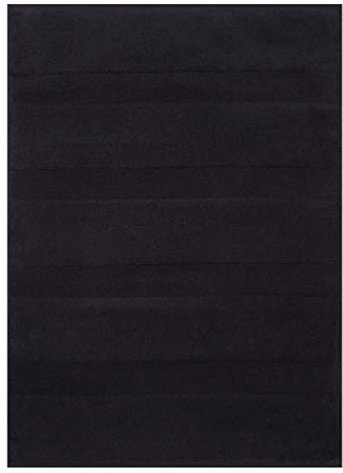 Betz Alfombrilla Alfombra de baño Deluxe 100% algodón Calidad 680 g/m² tamaño 50x70 cm de Color Negro