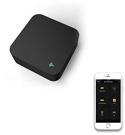 Mandos a distancia Control Remoto Inteligente IR WiFi universal de infrarrojos activado para aire acondicionado TV Ventilador DVD Uso de la APP Tuya Smart Life Compatible con Alexa