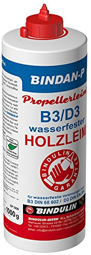 Bindan-P Propellerleim inklusive 1 Leimspachtel von E-Com24 (1.000 Gramm)