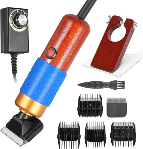 Hlieeosfcn Carpet Trimmer 200W Tufting Trimmer Carpet Clippers Kit Shearing Guide Carpet Shears with 2 Blades Rug Carving Clippers for Sculpting Rug Tufting