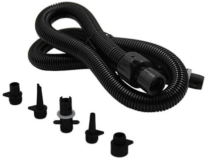 ANCLLO Electric Air Pump Hose,Kayak Paddle Board Electric Air Pump Inflatable Hose Replacement with Joint for Inflatable Stand Up Paddle Board Inflatable Boats