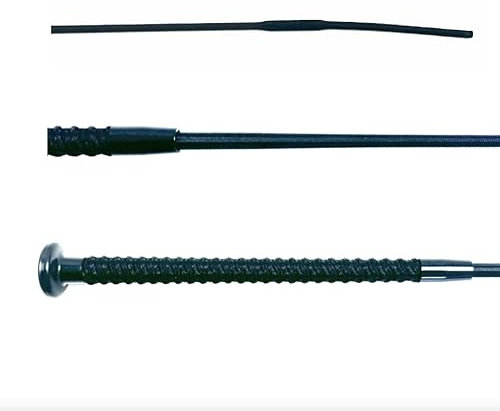 JA Horse Braid Dressurgerte Dressurpeitsche Reitgerte Dressur Reiten Gerten mit gewebtem Griff (100 cm)