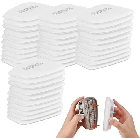 Set di 40 mascherine respiratorie, filtro da 3 m, filtro da 3 m, filtro per maschera, 3 m, 5935,3 m